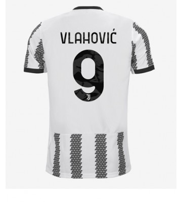 Juventus Dusan Vlahovic #9 Hjemmedrakt 2022-23 Kortermet
